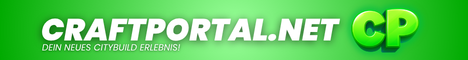 Craftportal.net ● CityBuild ⭐ Bester Citybuild Server!