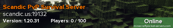 Scandic PvP Survival Server