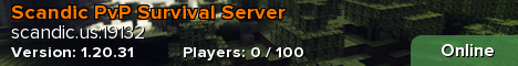 Scandic PvP Survival Server